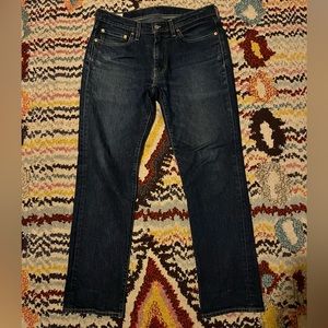 Levi’s 541 athletic taper fit men’s jeans 31 x 30 dark blue wash